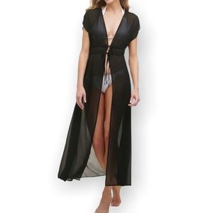 NWT Calvin Klein Sheer swim cover